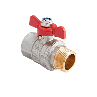 BV.514.05 Кран MVI 3/4" внутренняя-наружная, бабочка